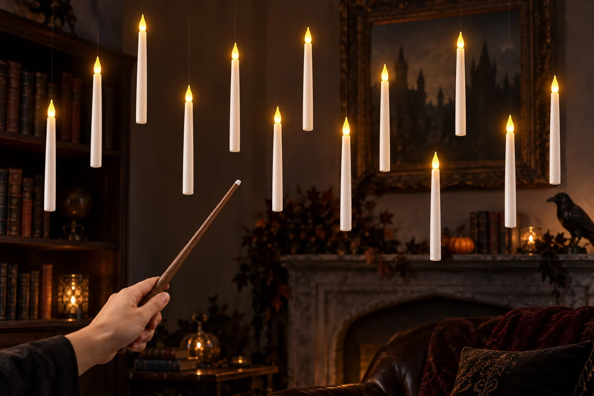 Spellbound Floating Candles — lighting detail