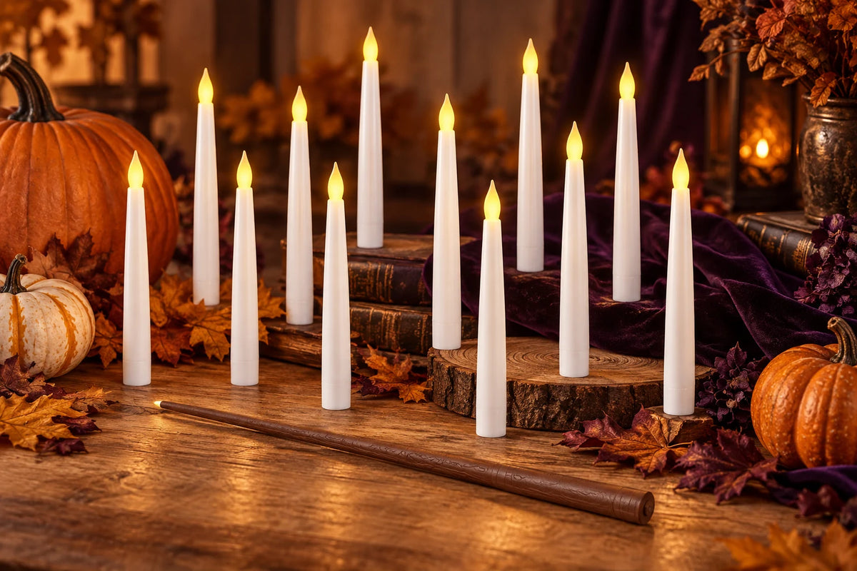 Spellbound Floating Candles — autumn styling inspiration