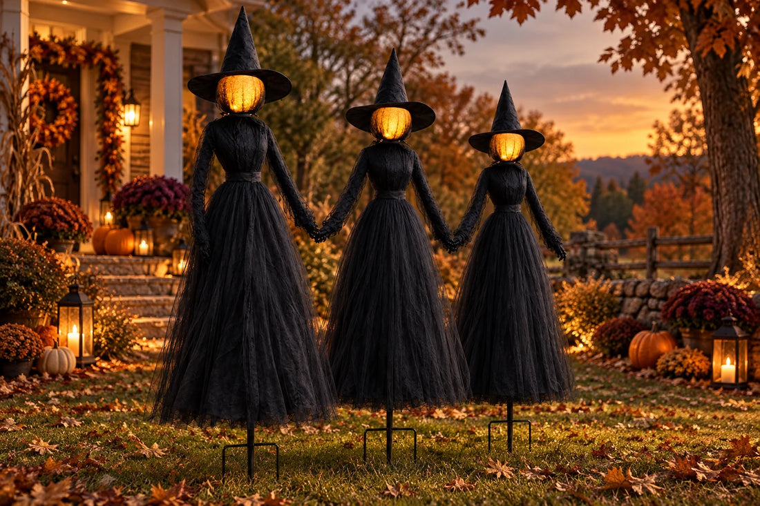 Midnight Coven Light-Up Witch Set — autumn styling inspiration